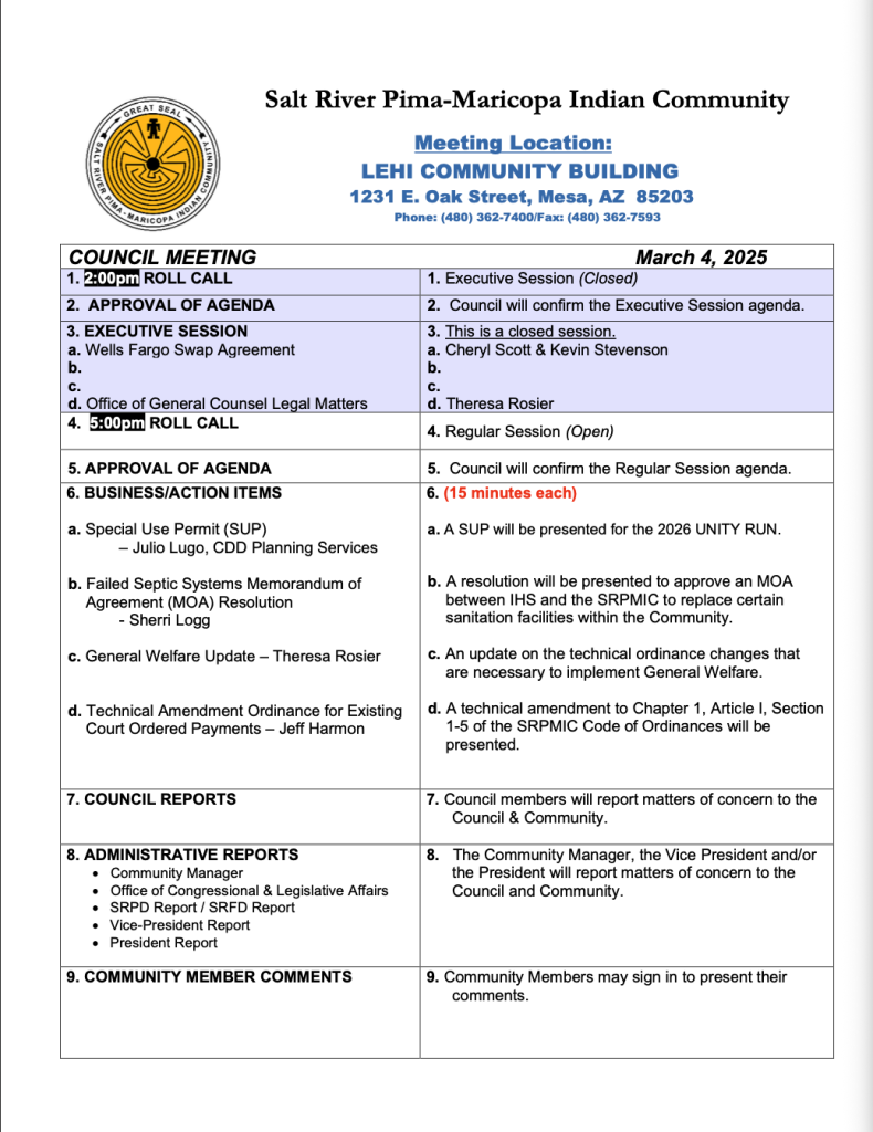 LEHI - Council Meeting + Agenda LEHI - Council Meeting + Agenda