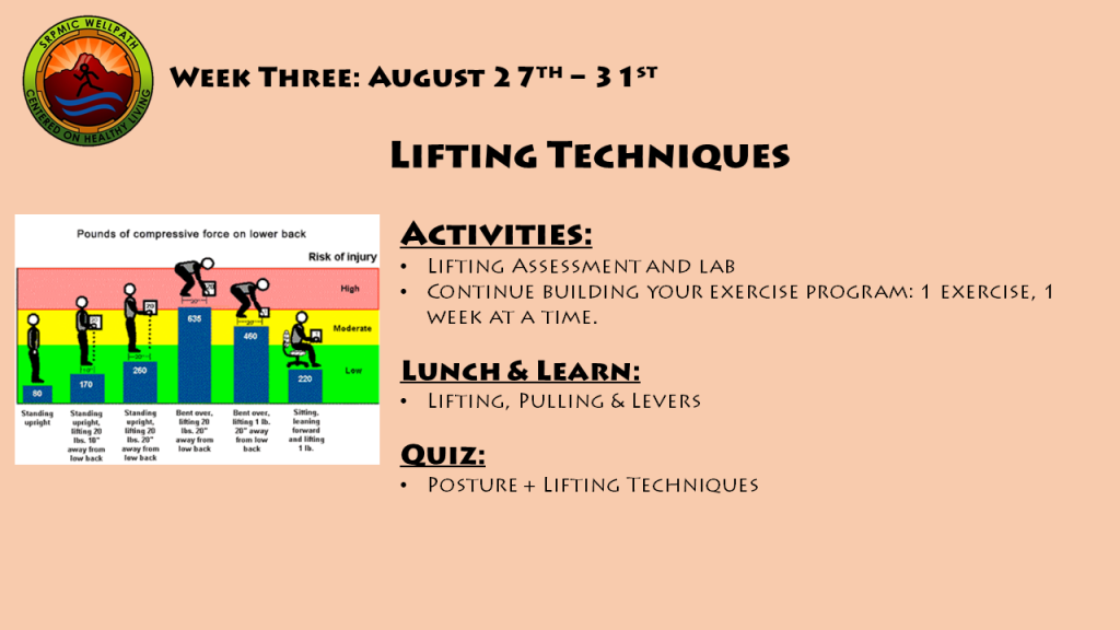 Healthy Back Program